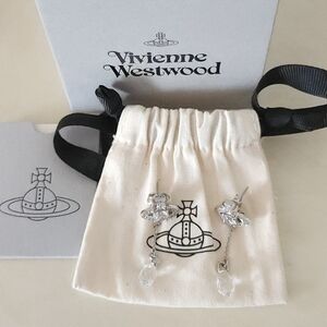 Vivienne Westwood Crystal Orb Earrings